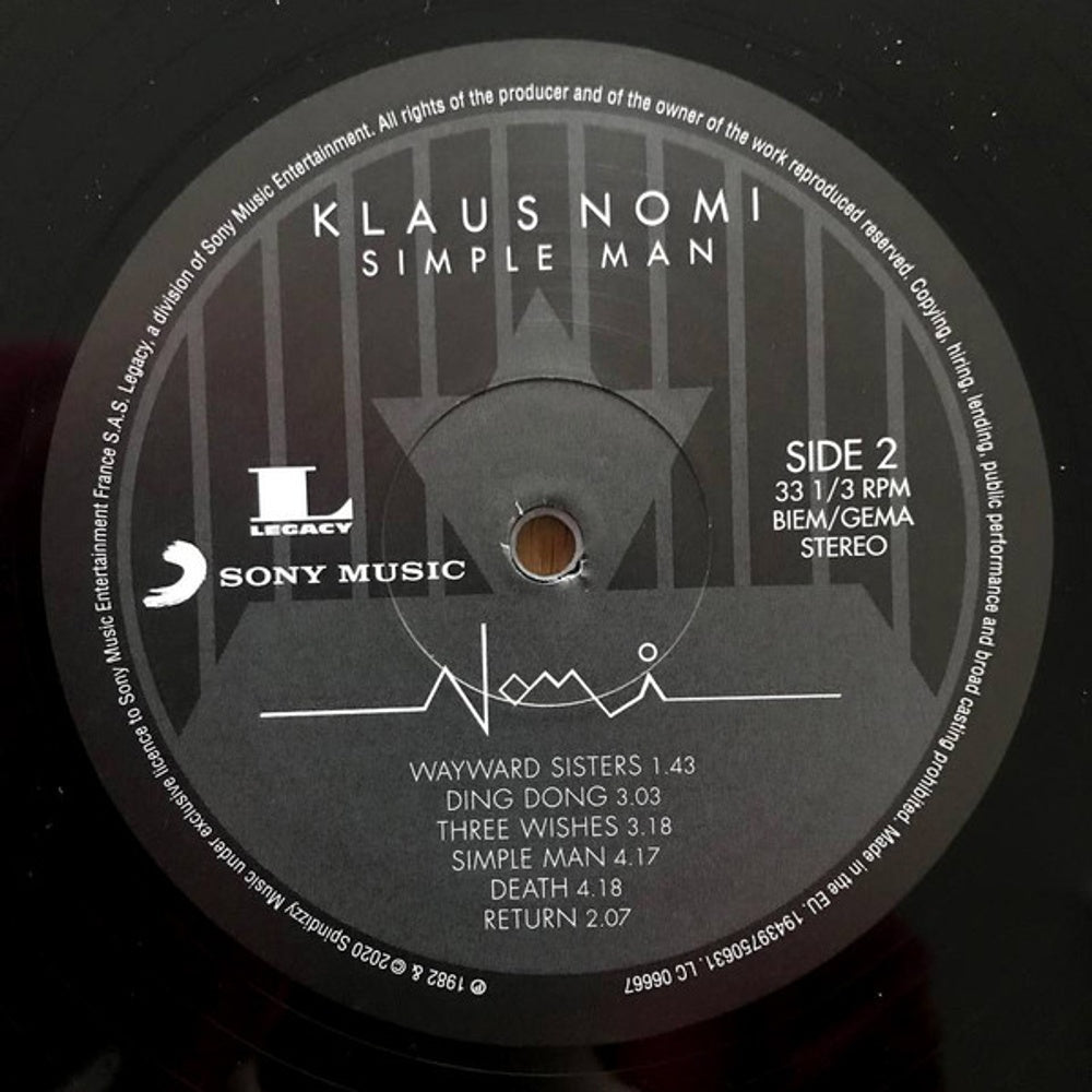 Klaus Nomi – Nomi (4-LP Vinyl Box Set) Vinyl Record