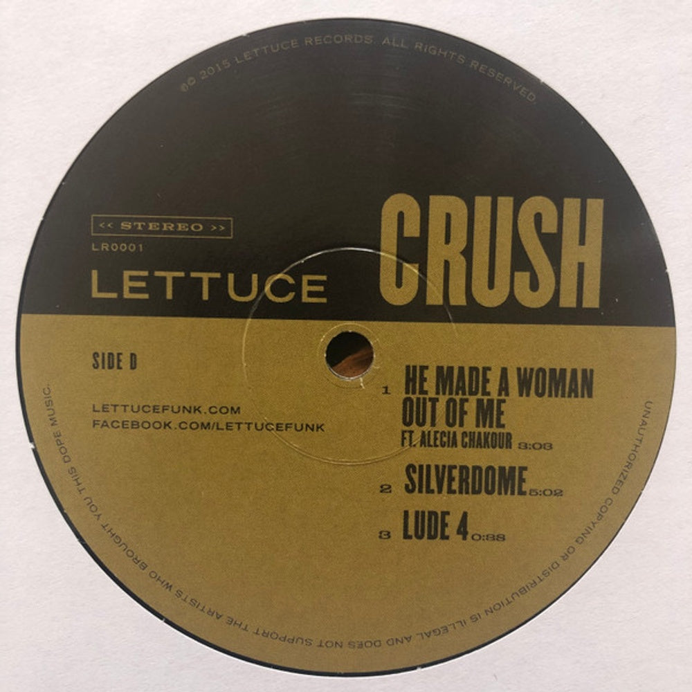 Lettuce – Crush (2-LP Vinyl) Vinyl Record