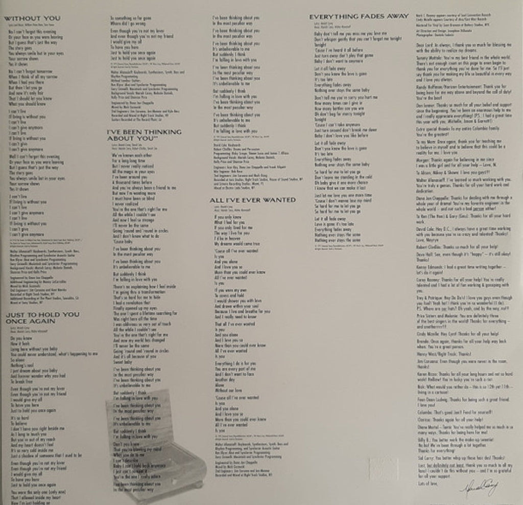 Mariah Carey – Music Box (LP Vinyl) Vinyl Record