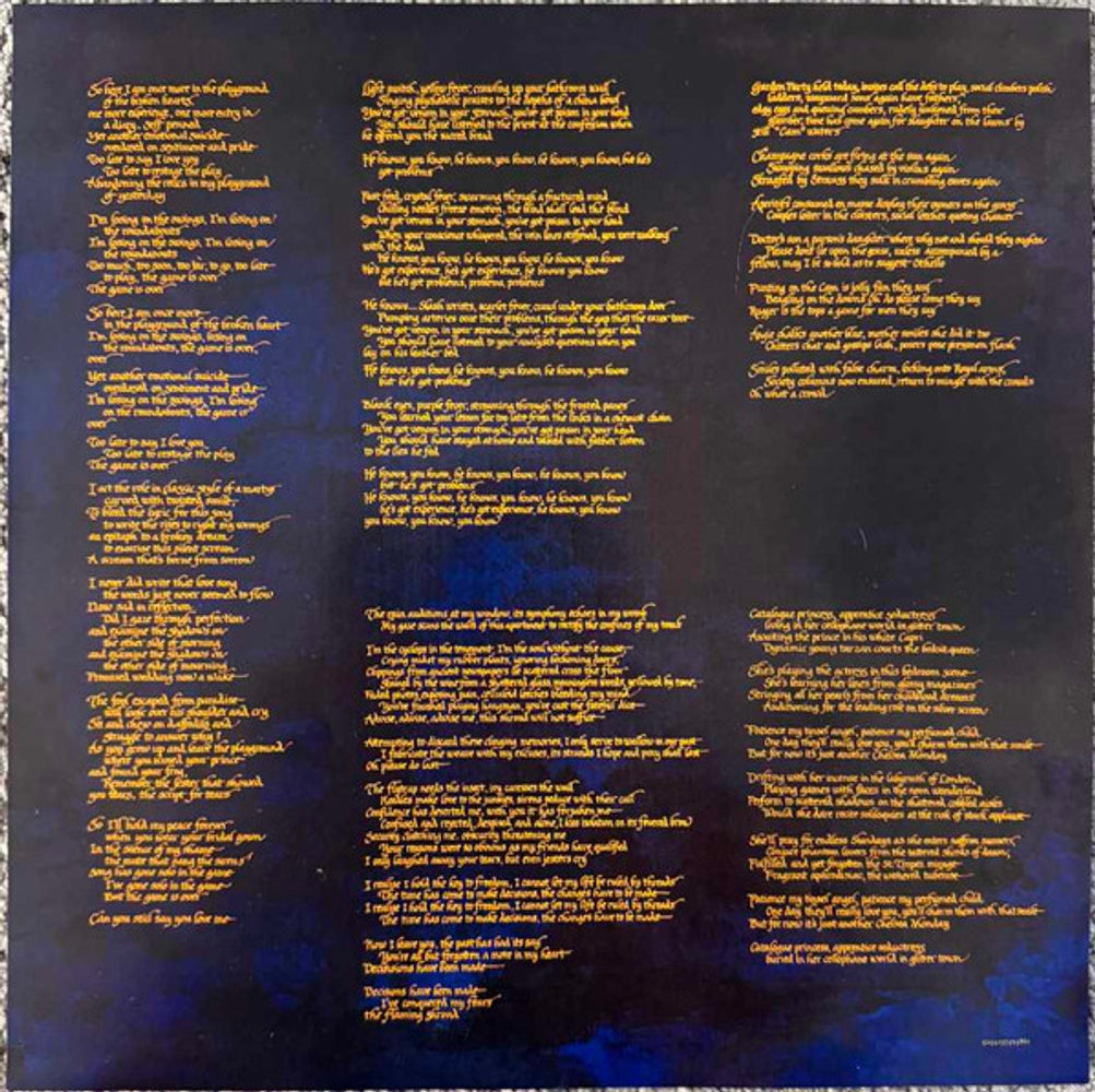 Marillion – Script For A Jester's Tear (Picture Disc LP Vinyl) Vinyl Record