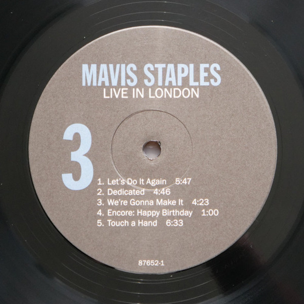 Mavis Staples – Live In London (2-LP Vinyl) Vinyl Record
