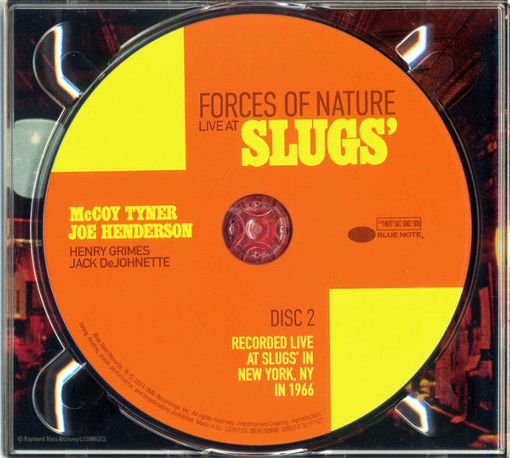 McCoy Tyner / Joe Henderson – Forces Of Nature: Live At Slugs' (2-CD) Music CD