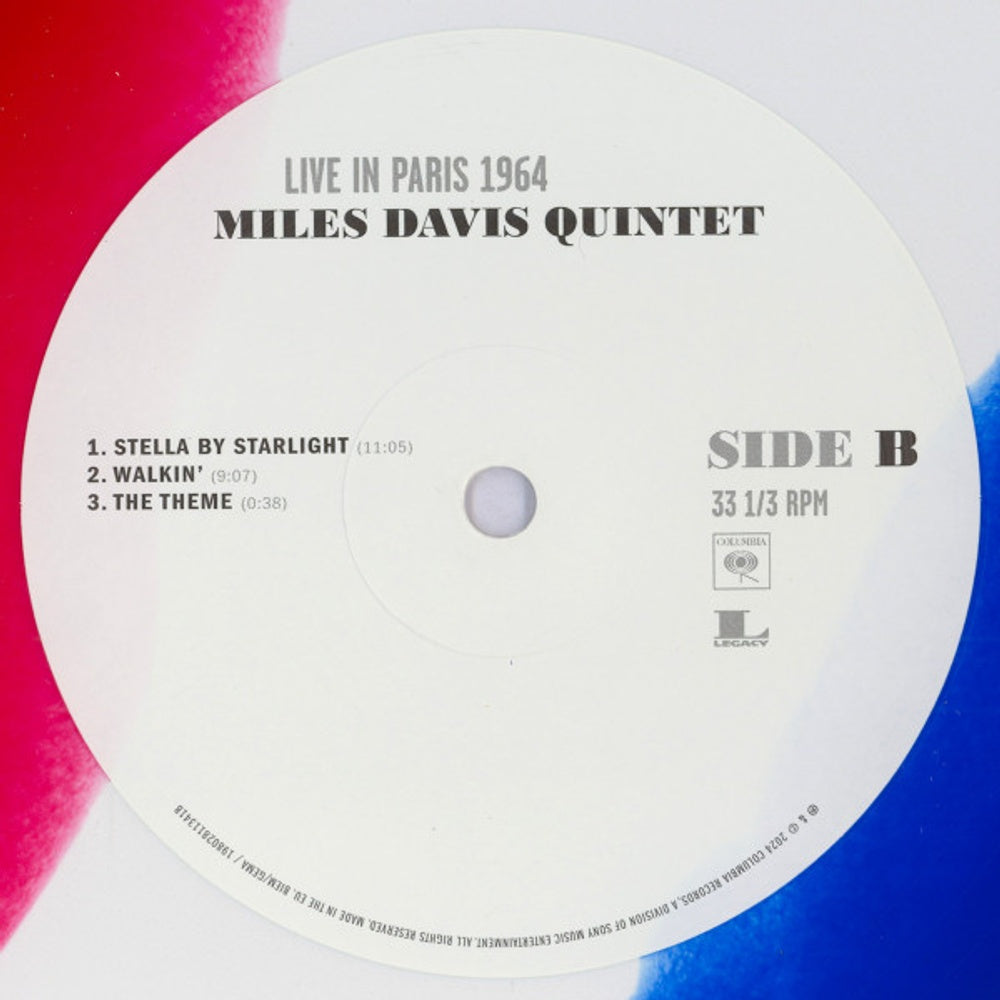 Miles Davis – Paris Jazz Festival, Salle Pleyel 10/1/1964 (2-LP Vinyl) Vinyl Record