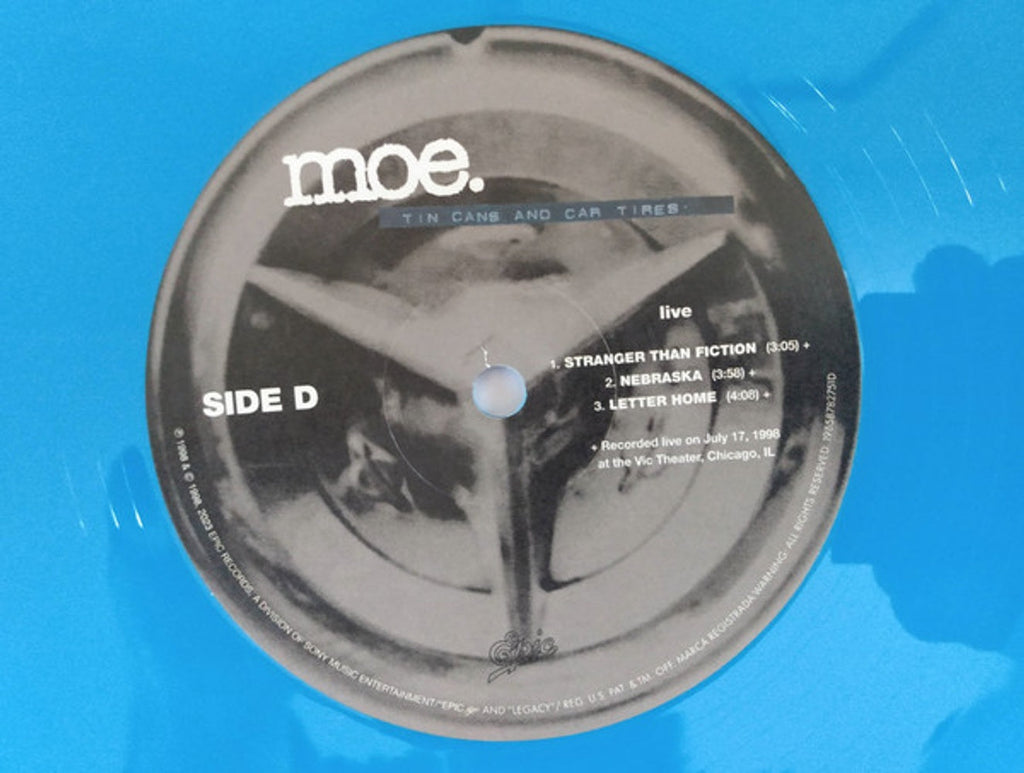 moe. – Tin Cans And Car Tires: 25th Anniversary (2-LP Vinyl) Vinyl Record