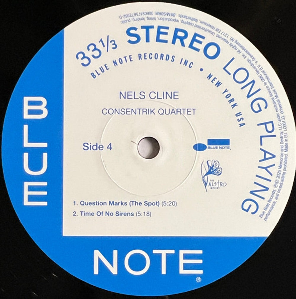 Nels Cline – Consentrik Quartet (2-LP Vinyl) Vinyl Record