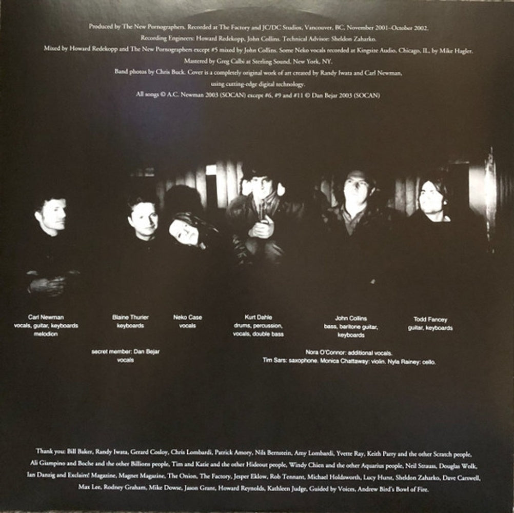 New Pornographers – Electric Version (LP Blue Vinyl) Vinyl Record