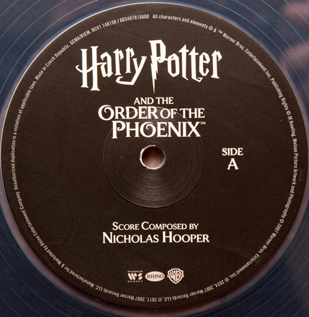 Nicholas Hooper – Harry Potter And The Order Of The Phoenix - Original Soundtrack(2-LP Vinyl) Vinyl Record