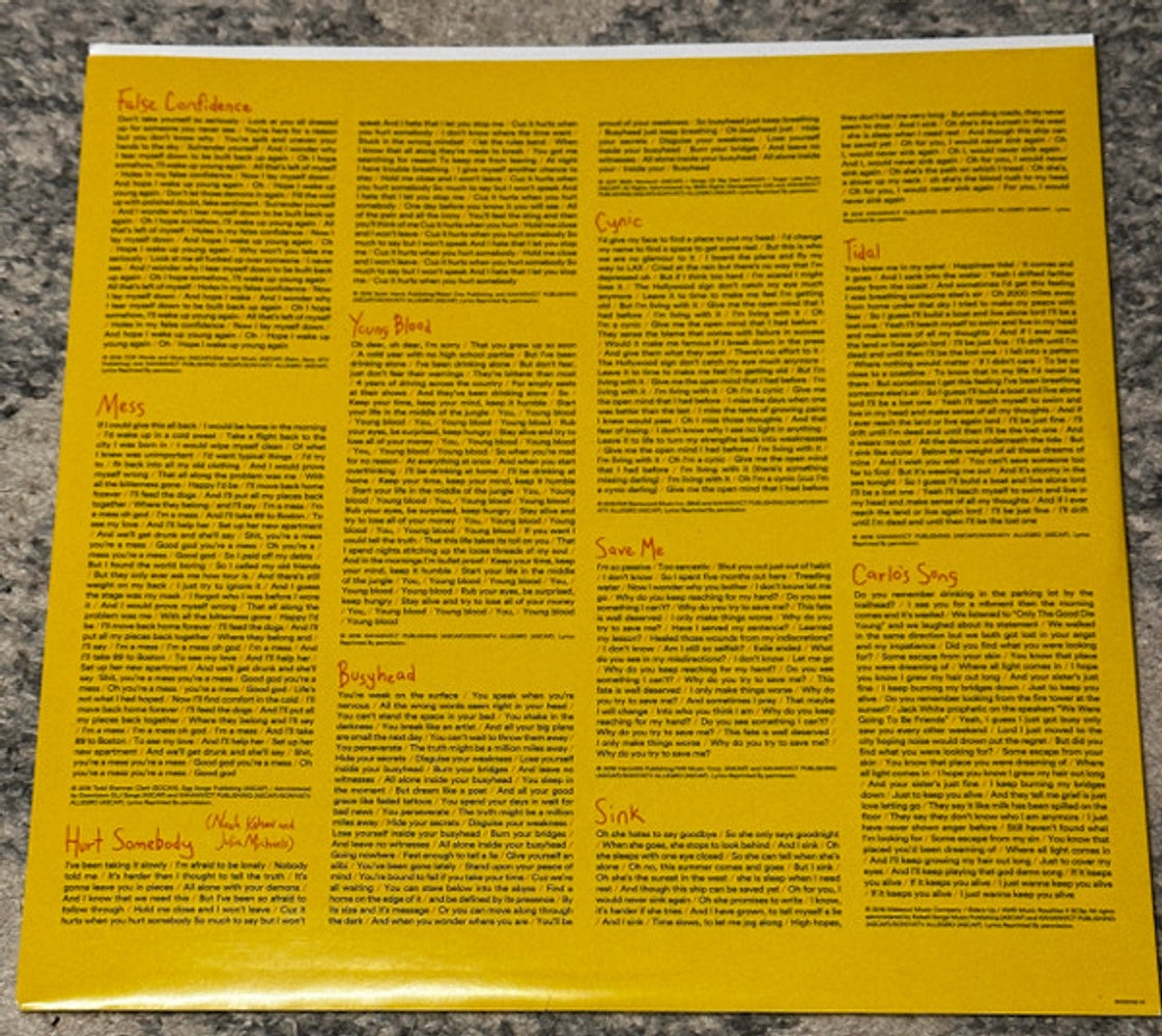 Noah Kahan – Busyhead (LP Vinyl) Vinyl Record
