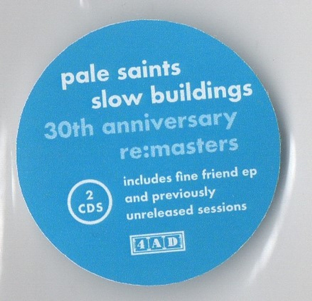 Pale Saints – Slow Buildings (2-CD) Music CD