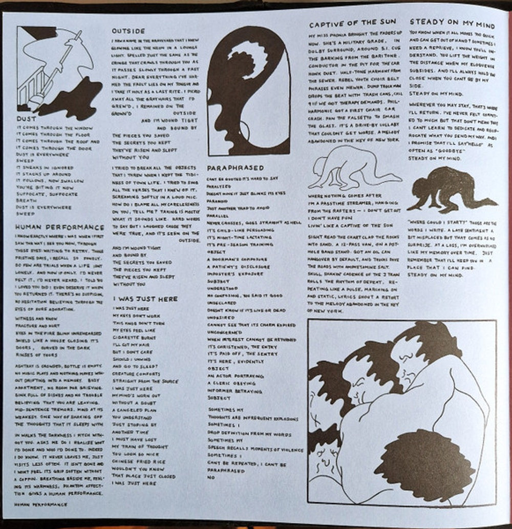 Parquet Courts – Human Performance (LP Vinyl) Vinyl Record