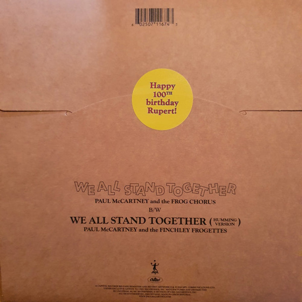 Paul McCartney – We All Stand Together (7-Inch LP Vinyl) Vinyl Record
