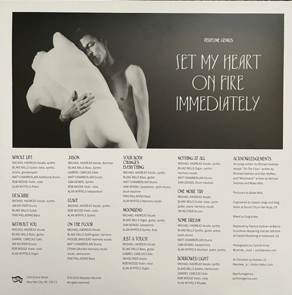 Perfume Genius – Set My Heart On Fire Immediately (2-LP Vinyl) Vinyl Record