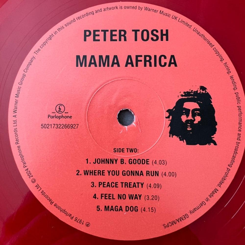 Peter Tosh – Mama Africa (LP Vinyl) Vinyl Record