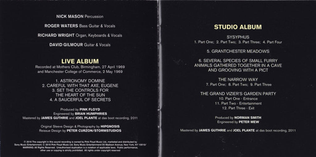 Pink Floyd – Ummagumma (2-CD)