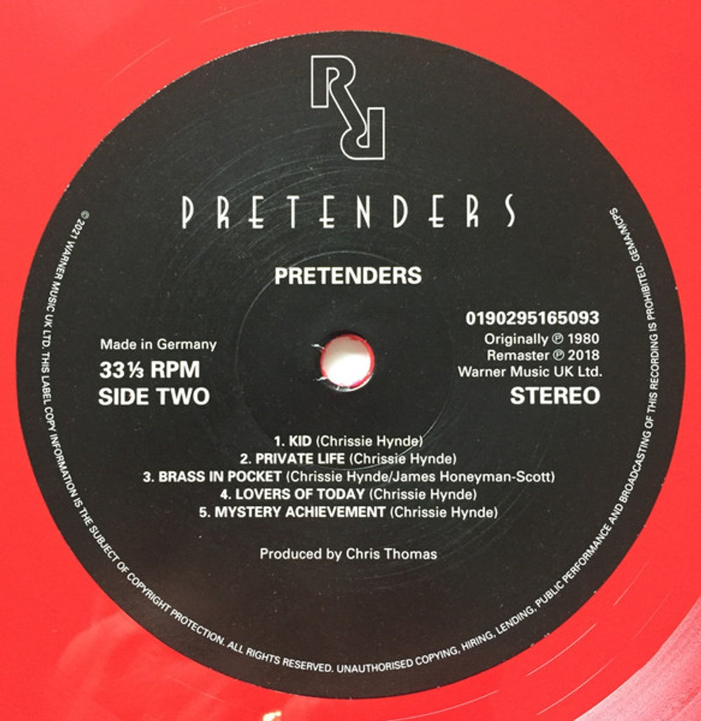 Pretenders – Pretenders (LP Vinyl) Vinyl Record