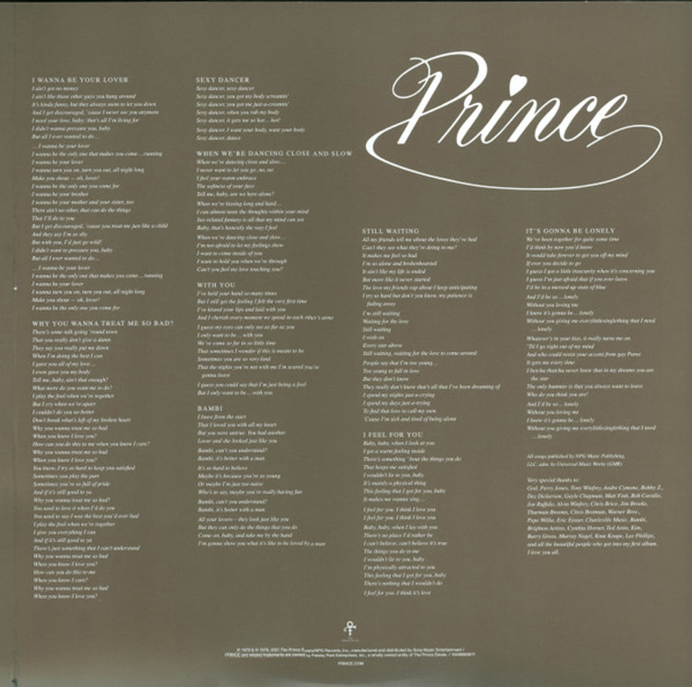 Prince – Prince (LP Vinyl) Vinyl Record