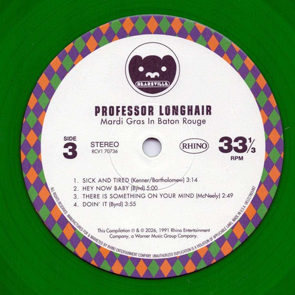 Professor Longhair – The Last Mardi Gras (2-LP Vinyl) Vinyl Record