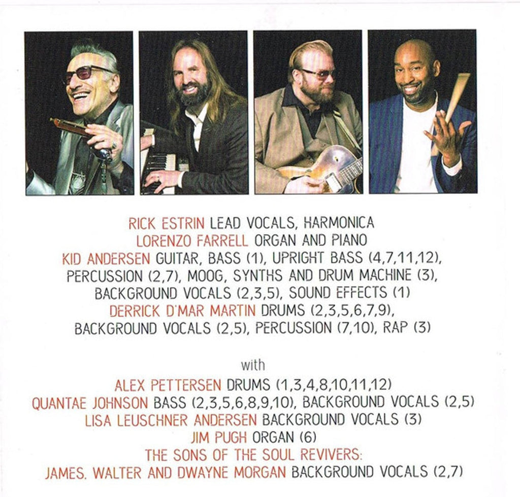 Rick Estrin & The Nightcats – Contemporary Music CD
