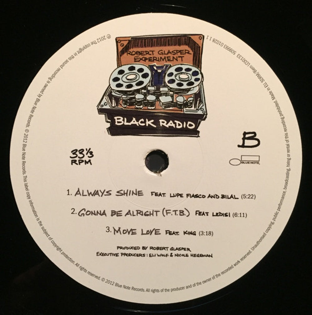 Robert Glasper Experiment – Black Radio (2-LP Vinyl) Vinyl Record