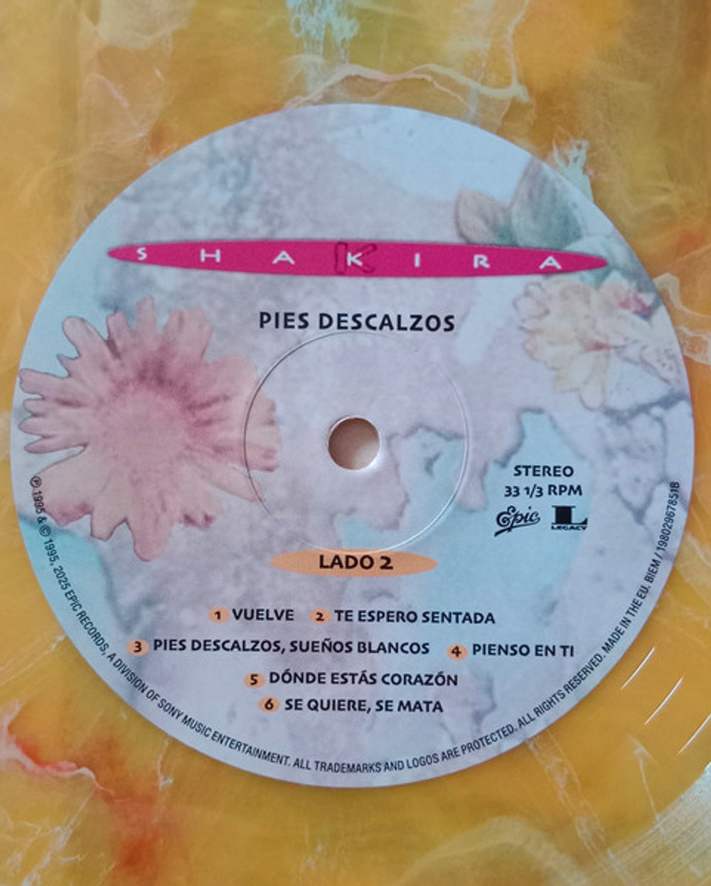 Shakira – Pies Descalzos (LP Vinyl) Vinyl Record