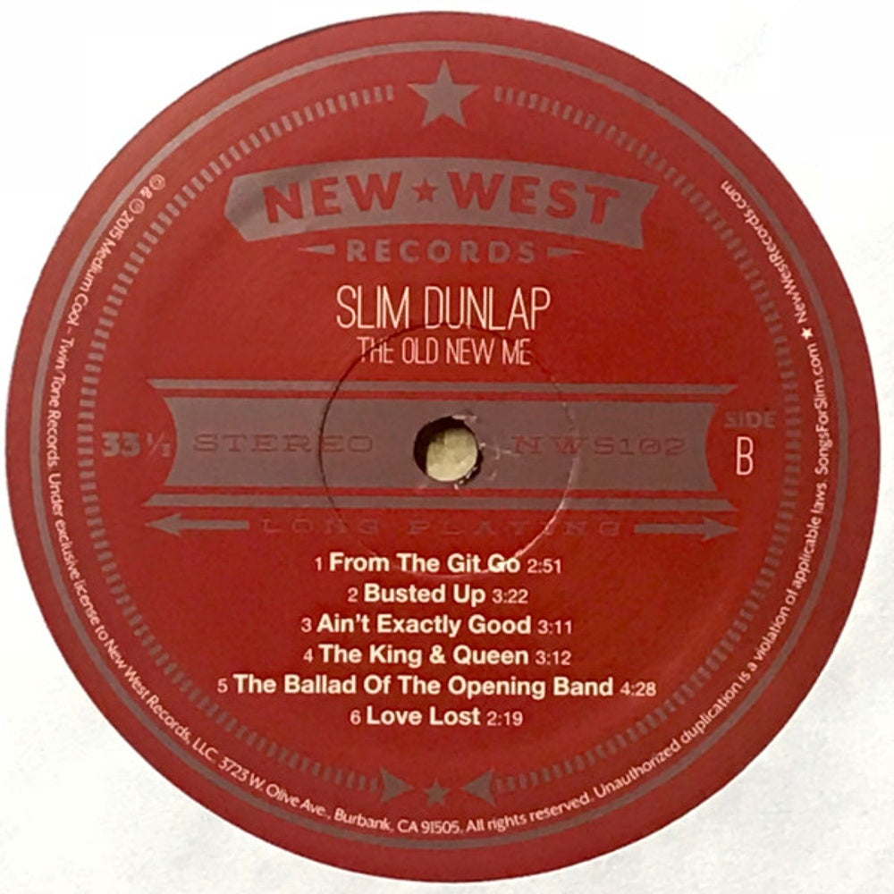 Slim Dunlap – Old New Me / Times Like This (2-LP Vinyl) Vinyl Record