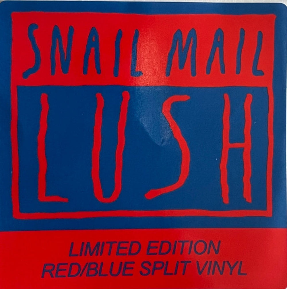 Snail Mail – Lush (LP Red/Blue Vinyl) Vinyl Record