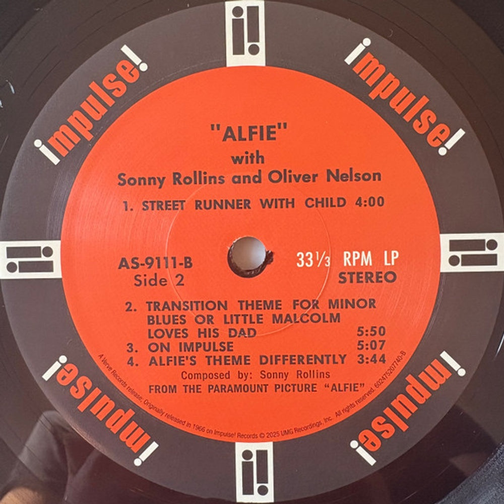 Sonny Rollins – Alfie (LP Vinyl) Vinyl Record