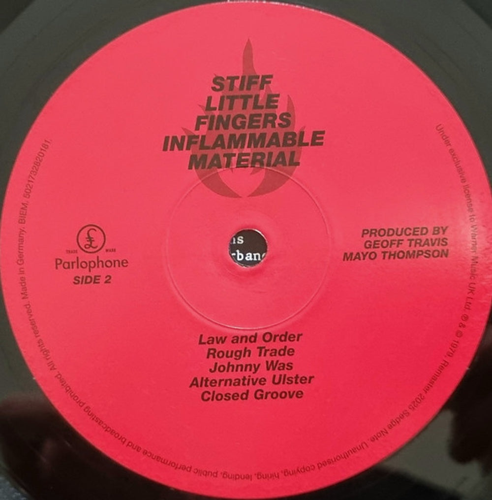 Stiff Little Fingers – Inflammable Material (2-LP Vinyl) Vinyl Record