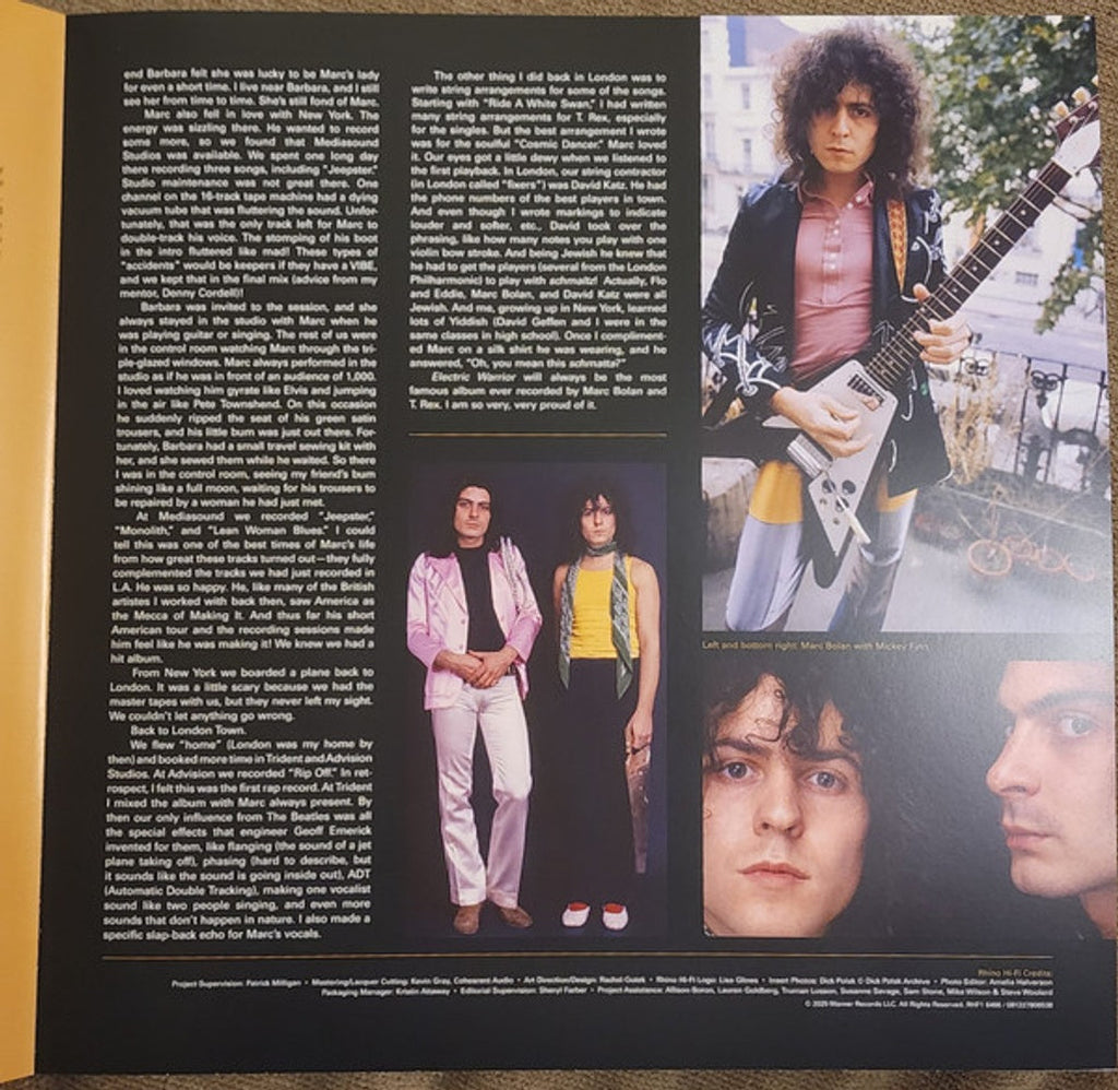 T. Rex – Electric Warrior (LP Vinyl) Vinyl Record