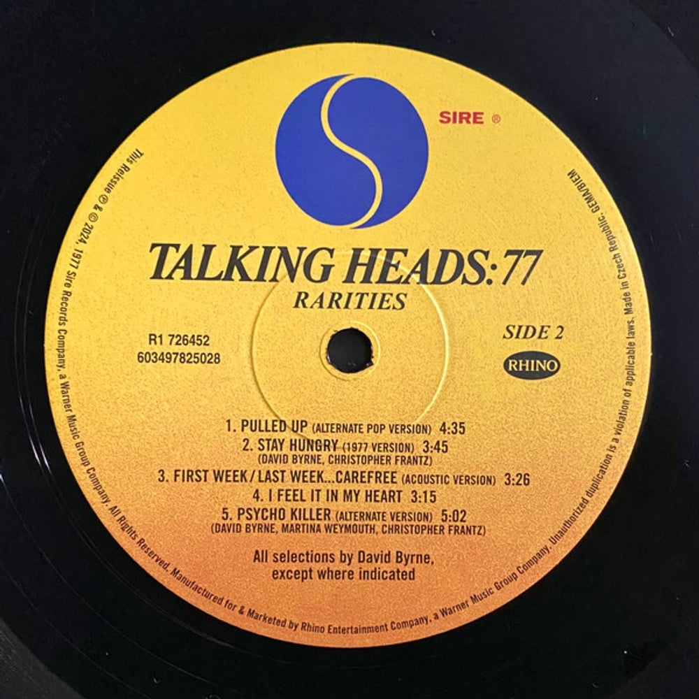Talking Heads – Talking Heads: 77 (2-LP Vinyl) Vinyl Record
