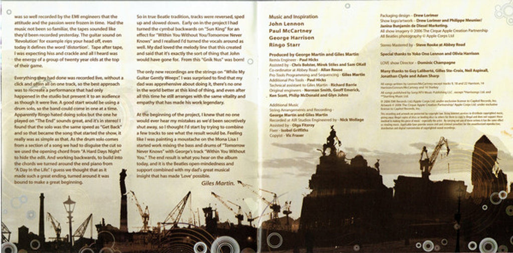 The Beatles – Love Music CD