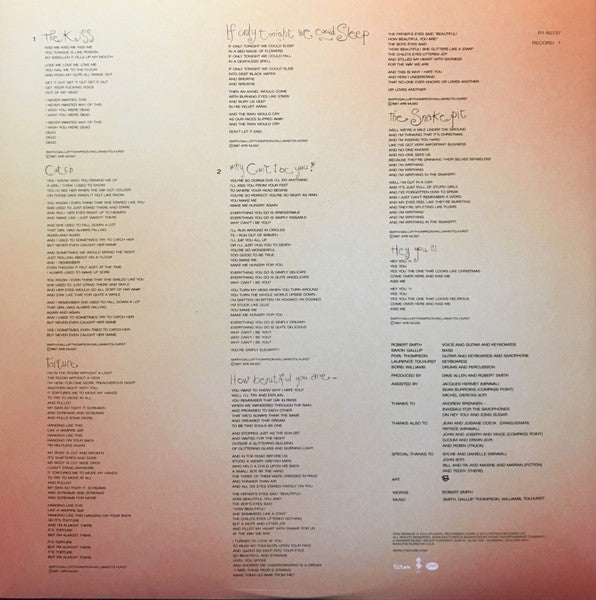 The Cure – Kiss Me, Kiss Me, Kiss Me (2-LP Vinyl) Vinyl Record