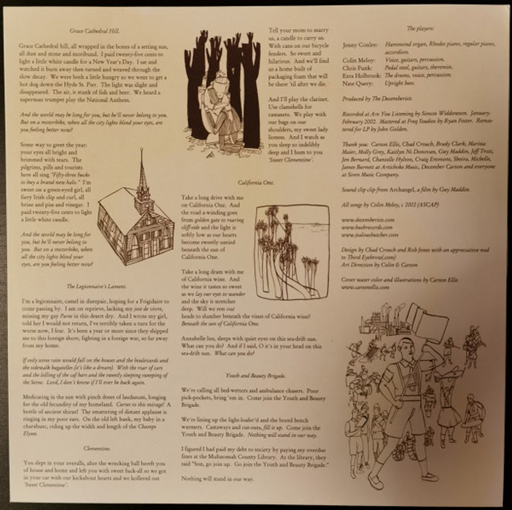 The Decemberists – Castaways And Cutouts (LP Vinyl) Vinyl Record
