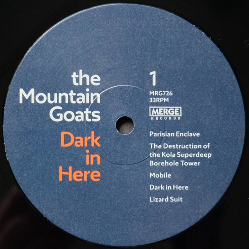 The Mountain Goats – Dark In Here (2-LP Vinyl) Vinyl Record