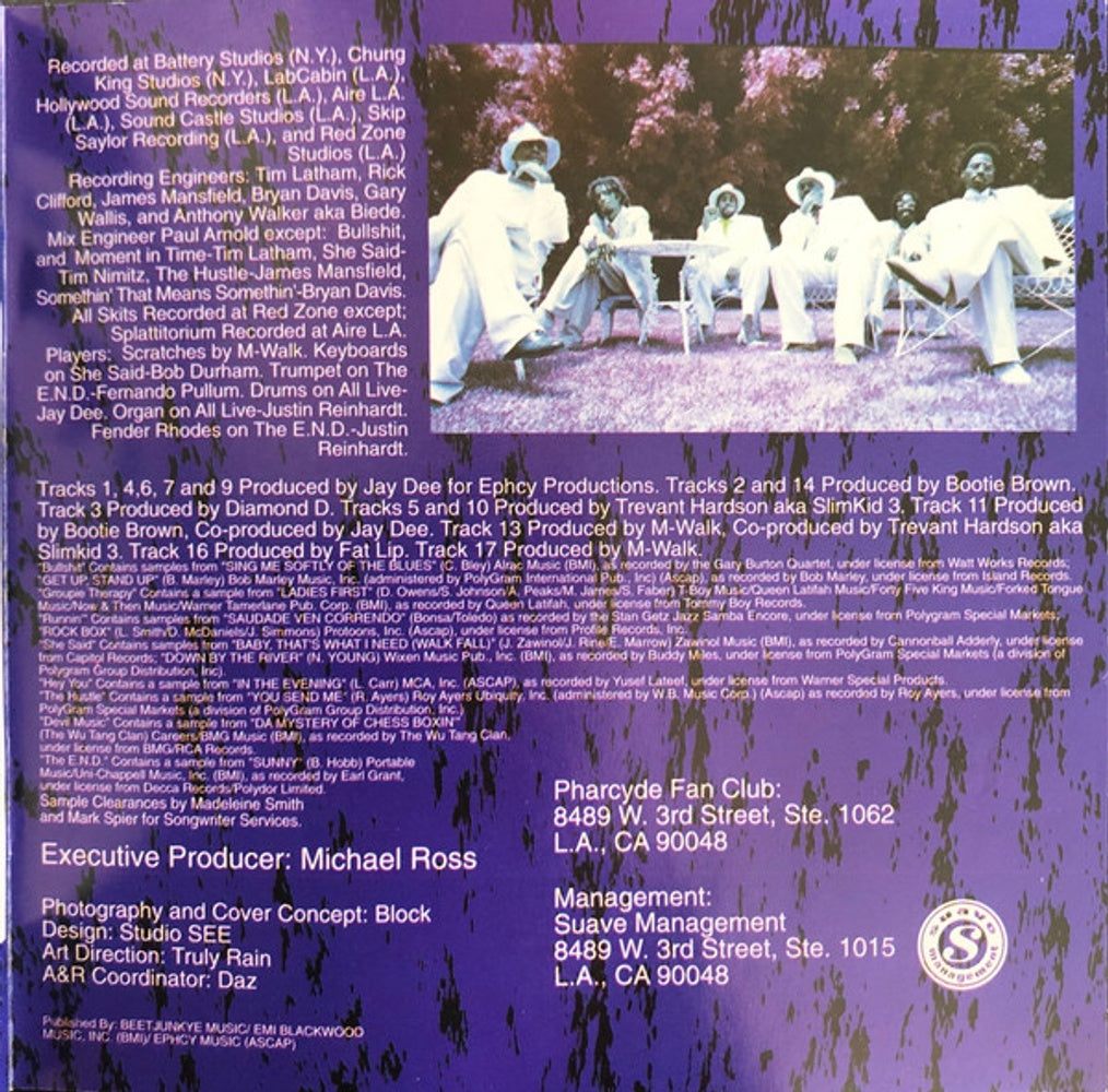 The Pharcyde – Labcabincalifornia Music CD