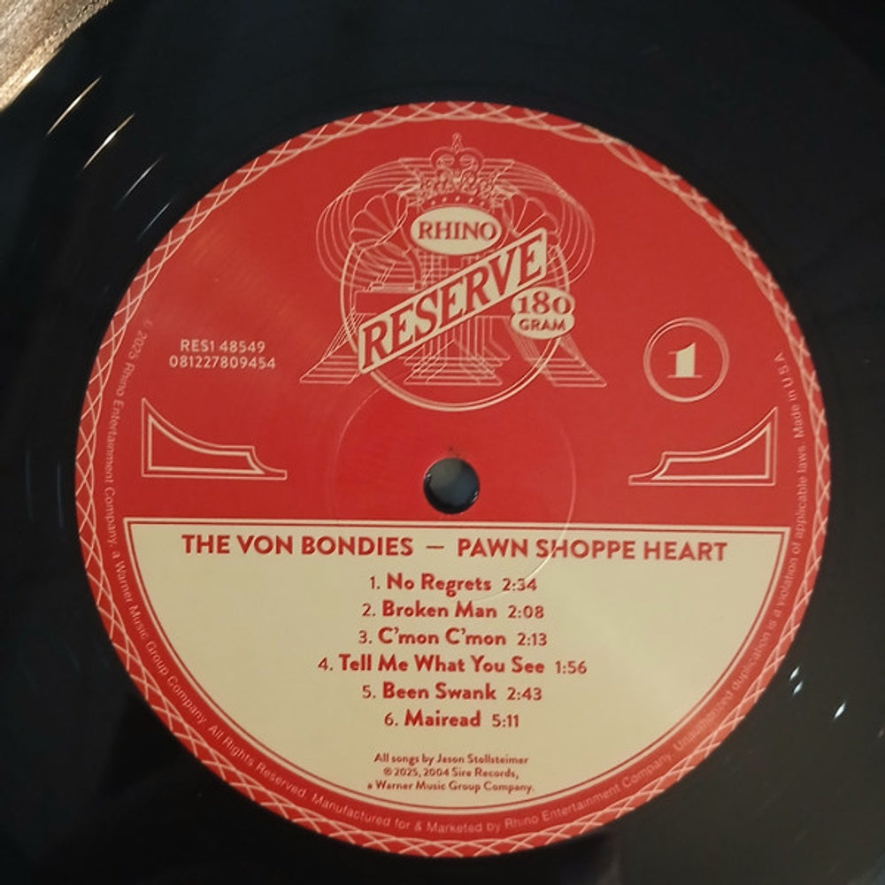 The Von Bondies – Pawn Shoppe Heart (LP Vinyl) Vinyl Record