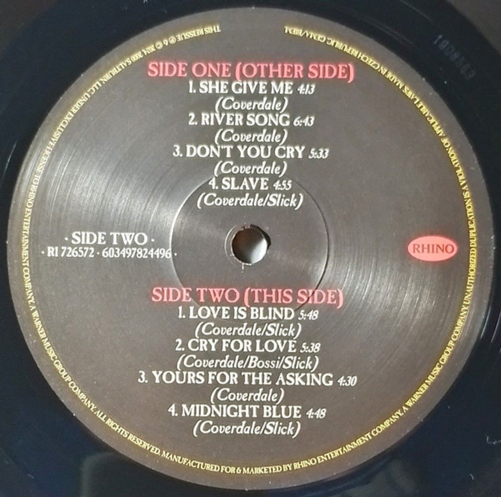 Whitesnake – Into The Light (2-LP Vinyl) Vinyl Record