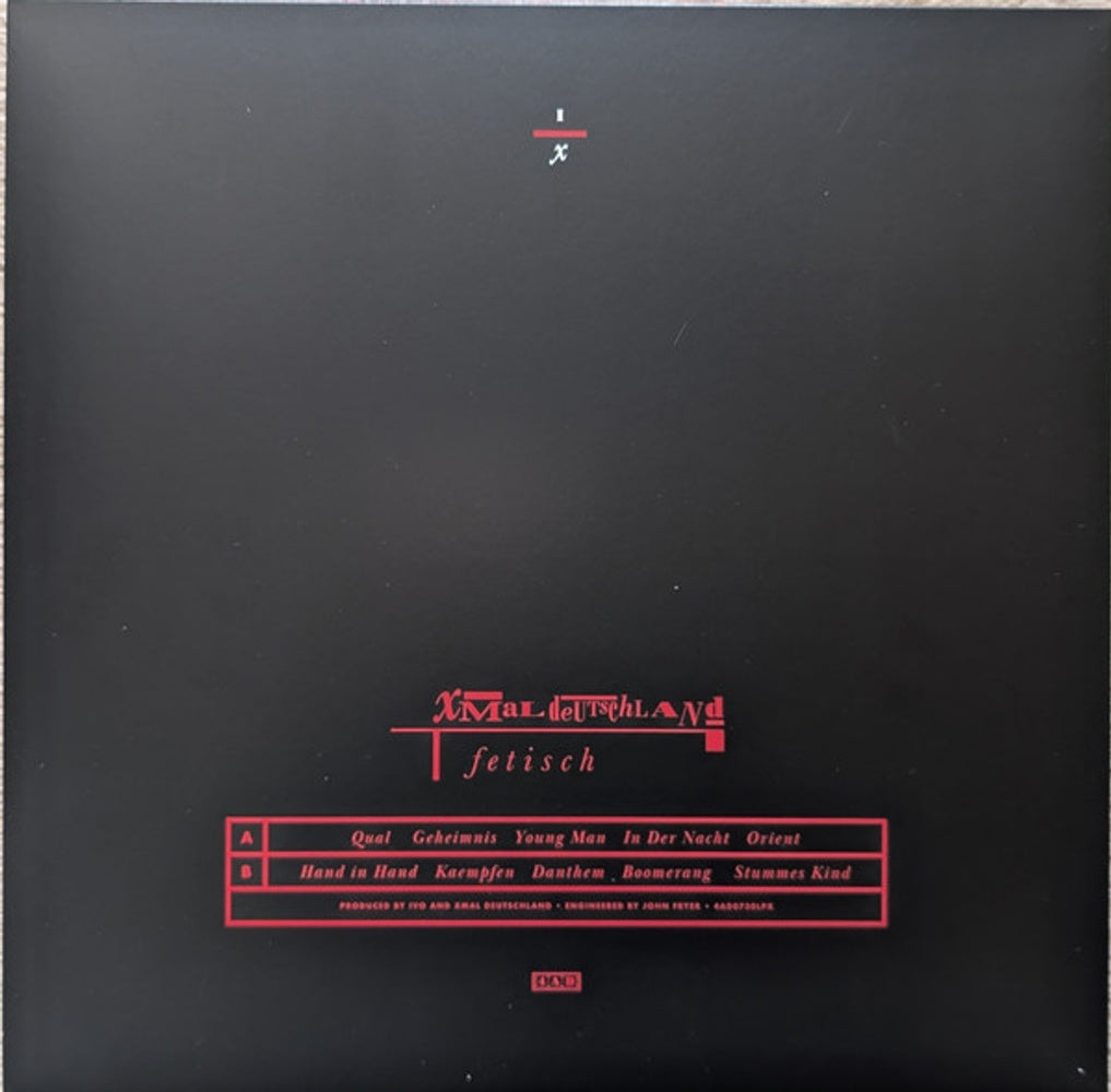 Xmal Deutschland – Gift The 4AD Years (3-LP Vinyl) Vinyl Record