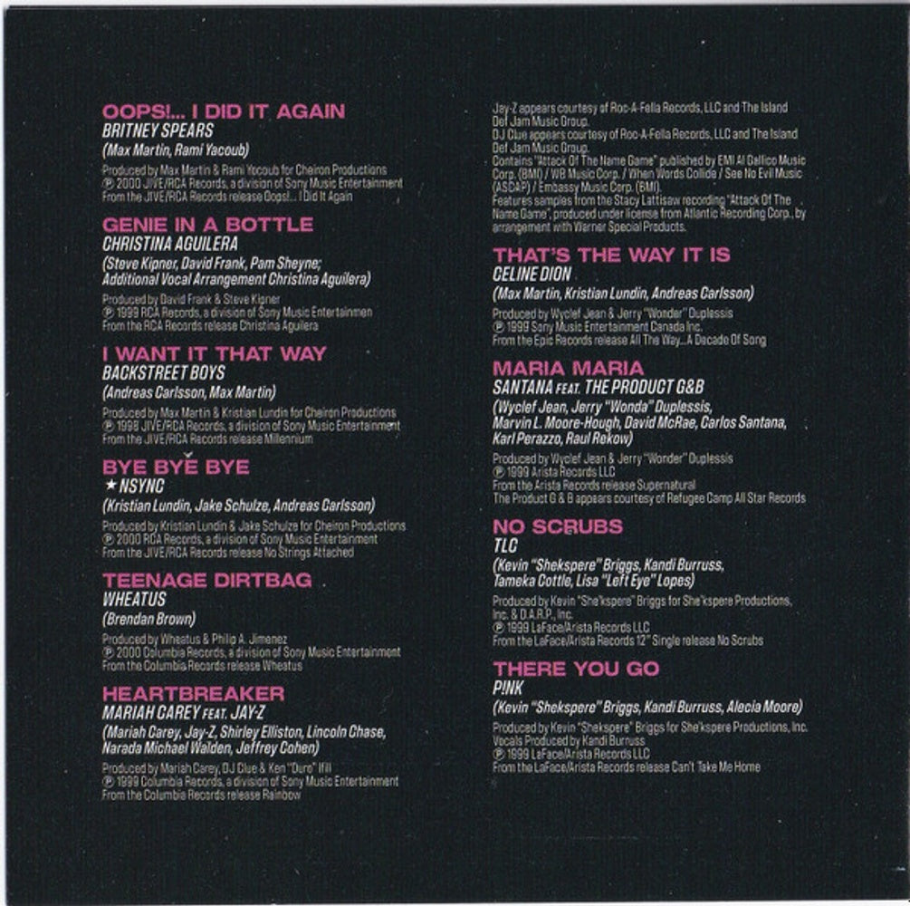 Y2K25: The Music That Made The Millennium Music CD
