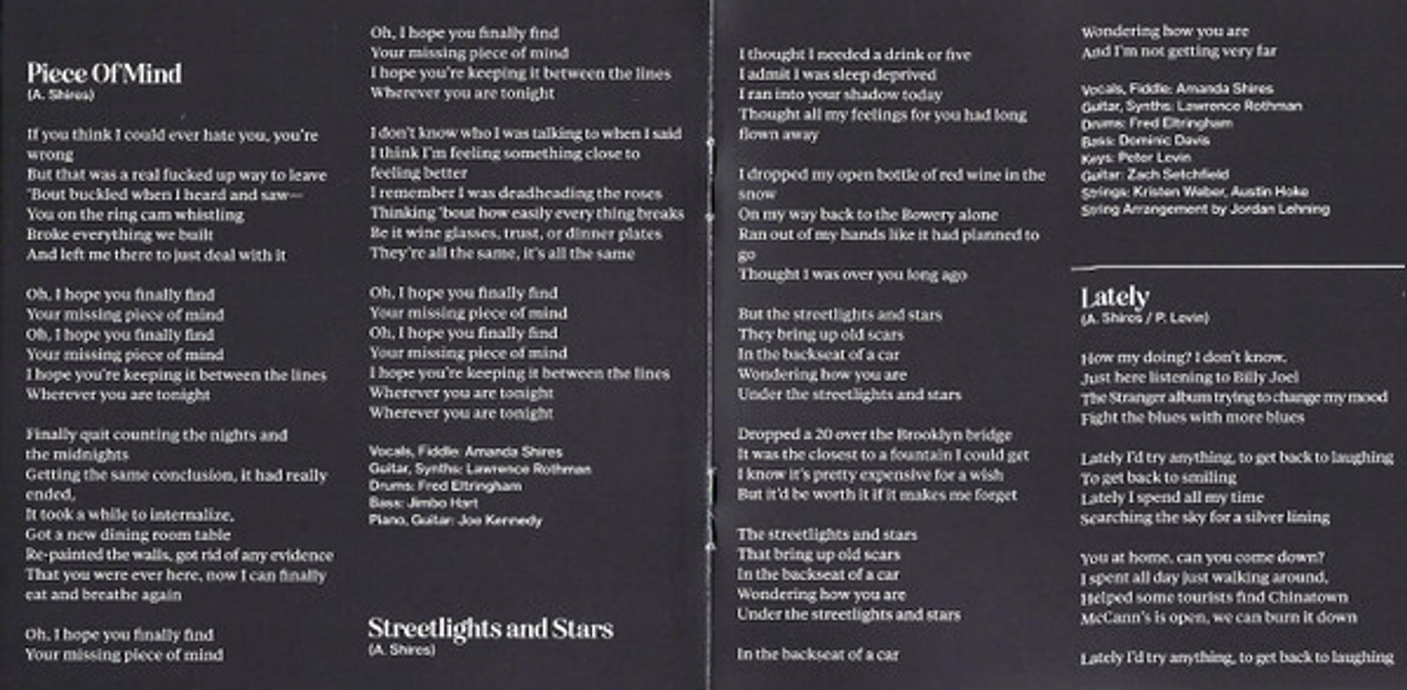 Amanda Shires – Nobody's Girl Music CD