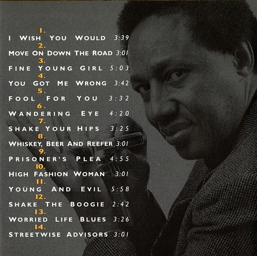 Billy Boy Arnold – Back Where I Belong Music CD