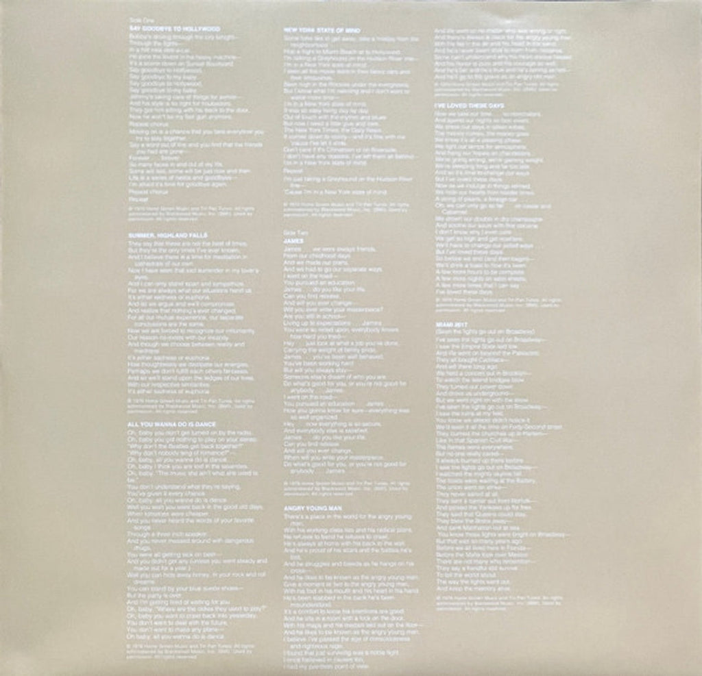 Billy Joel – 52nd Street (LP Vinyl) Vinyl Record