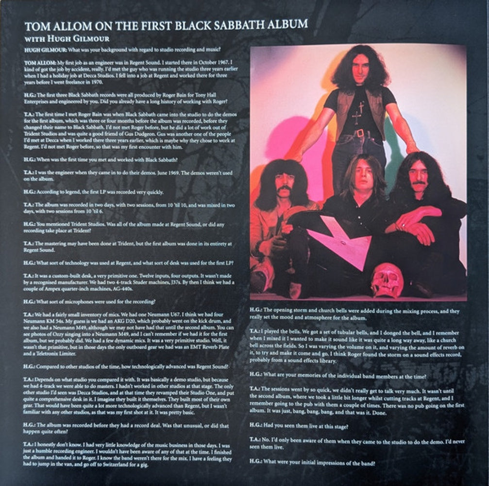 Black Sabbath – Black Sabbath (LP Vinyl) Vinyl Record