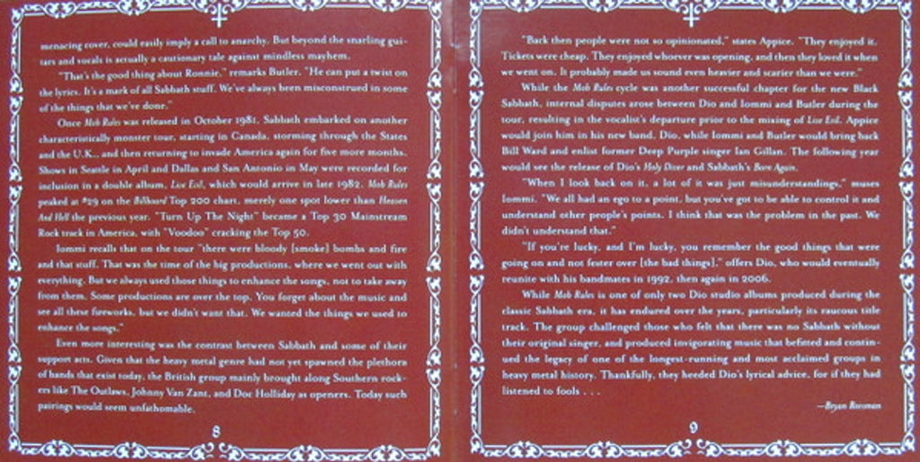 Black Sabbath – Mob Rules: Deluxe Edition (2-CD)