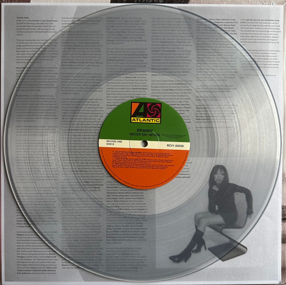 Brandy – Never Say Never (2-LP Vinyl) Vinyl Record
