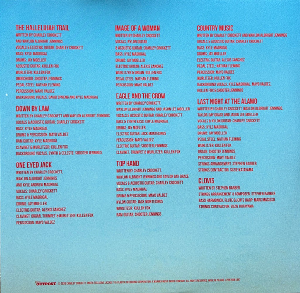 Charley Crockett – Clovis (LP Vinyl) Vinyl Record