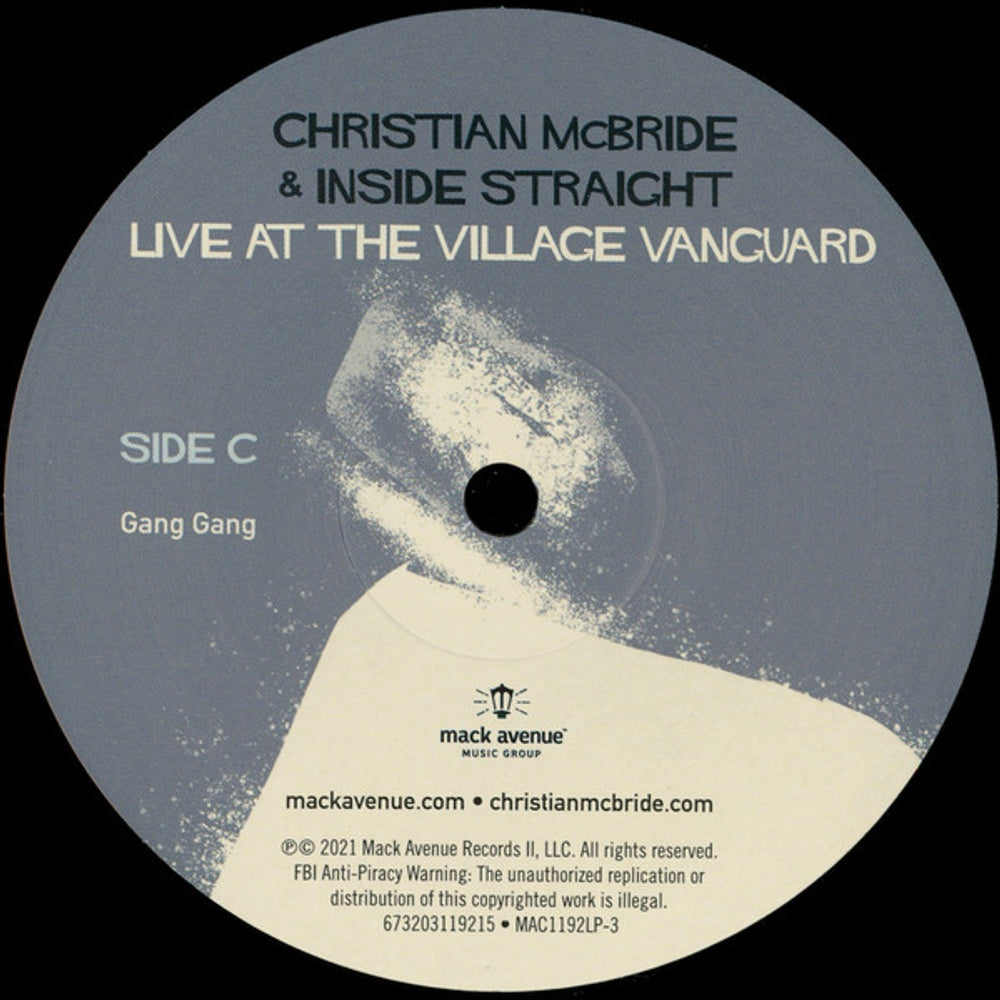 Christian McBride & Inside Straight – Live At The Village Vanguard (2-LP Vinyl) Vinyl Record