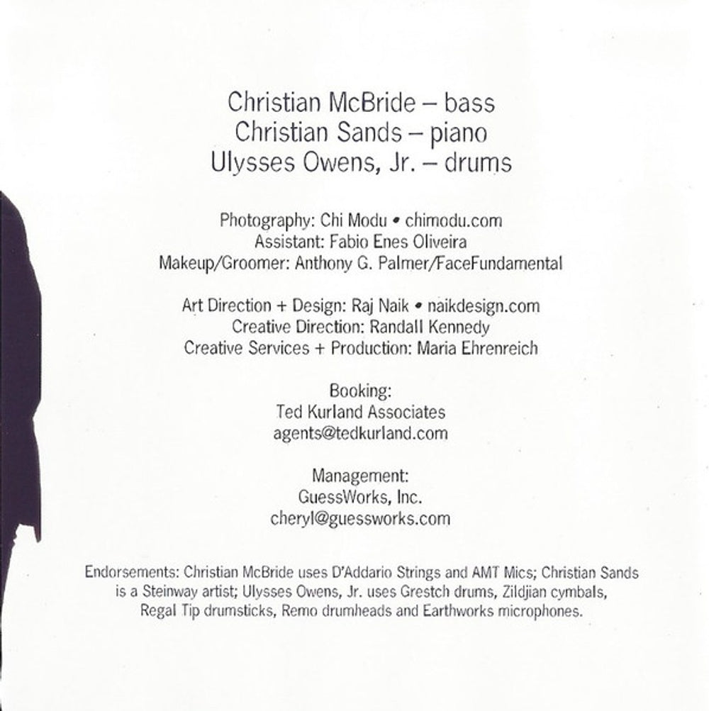 Christian Mcbride Trio – Out Here Music CD