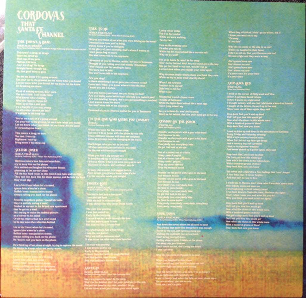 Cordovas – That Santa Fe Channel (LP Vinyl) Vinyl Record