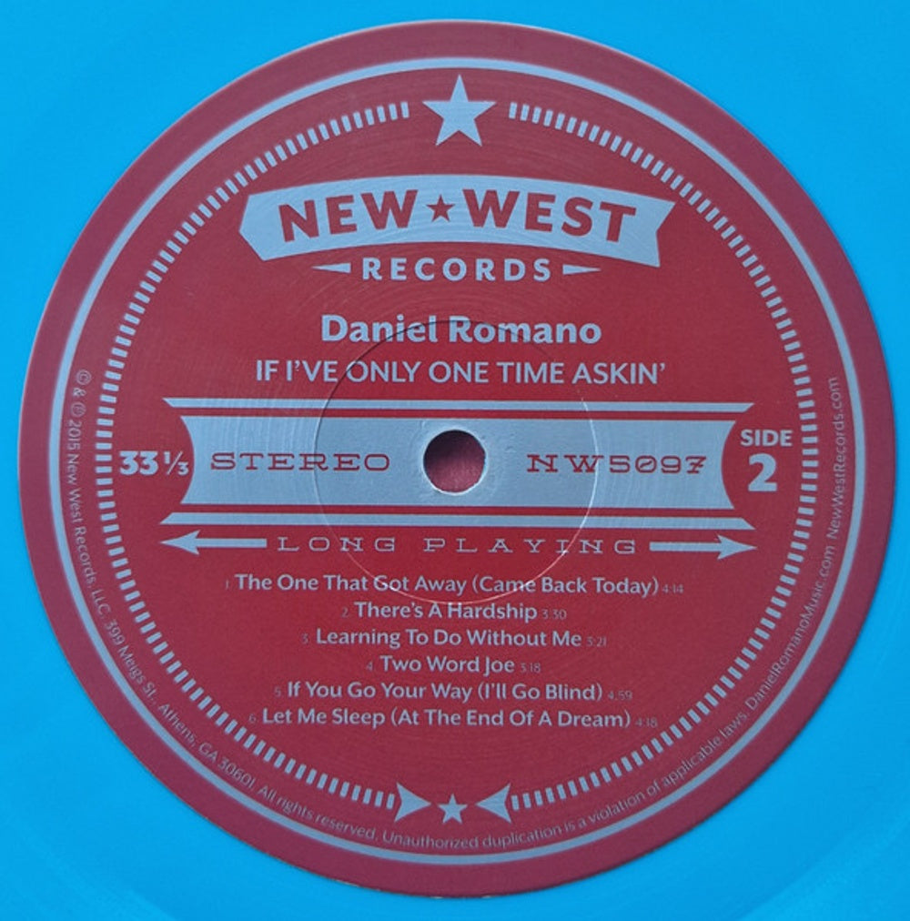 Daniel Romano – If I've Only One Time Askin' (LP Vinyl) Vinyl Record